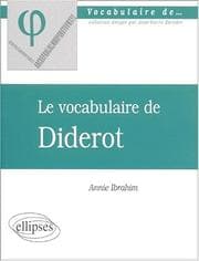 Tapa de Le vocabulaire de diderot