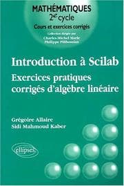 Tapa de Introduction a scilab exercices pratiques corriges d'algebre linéaire