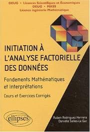 Tapa de Initiation a l'analyse factorielle des donnees fondements mathematiques et interpretations cours ex