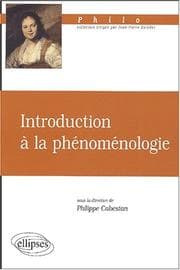Tapa de Introduction a la phénoménologie