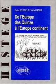 Tapa de De l'Europe des Quinze à l'Europe continent
