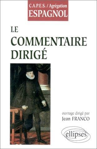 Tapa de Le commentaire dirigé