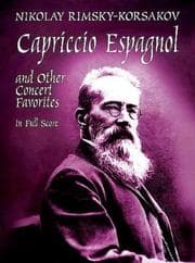 Tapa de Capriccio Espagnol and Other Concert Favorites in Full Score