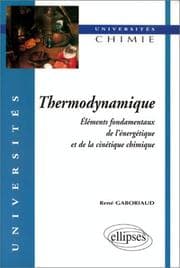 Tapa de Thermodynamique