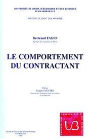 Tapa de Le comportement du contractant