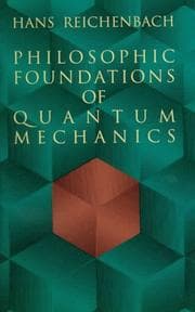 Tapa de Philosophic foundations of quantum mechanics