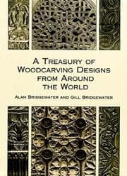 Tapa de A treasury of woodcarving designs from around the world