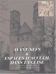 Tapa de Les avant nefs et espaces d'accueil dans l'eglise entre le IV e et le XII e