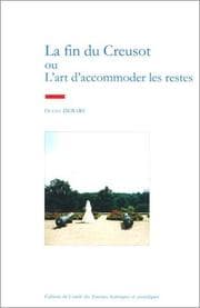 Tapa de La Fin du Creusot ou l'Art d'accommoder les restes