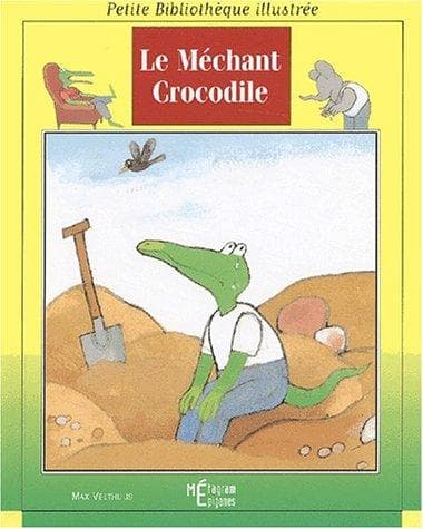 Tapa de Le méchant crocodile
