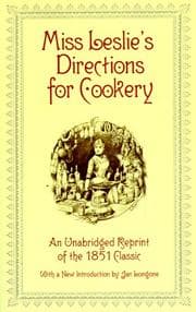 Tapa de Miss Leslie's Directions for Cookery