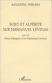 Tapa de Sujet et altérité sur Emmanuel Lévinas