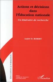 Tapa de Actions et décisions dans l'Education nationale