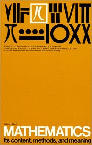 Tapa de Mathematics, its content, methods, and meaning