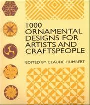 Tapa de 1000 Ornamental Designs for Artists and Craftspeople