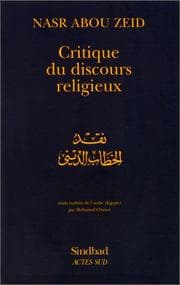 Tapa de Critique du discours religieux