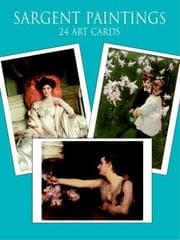 Tapa de Sargent Paintings Cards (Card Books)