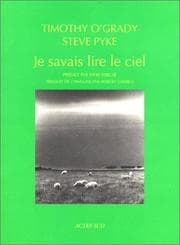 Tapa de Je savais lire le ciel