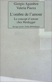 Tapa de L' ombre de l'amour