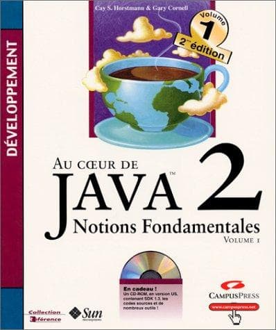 Tapa de Au coeur de Java 2, tome 1