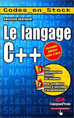 Tapa de Langage C++