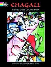 Tapa de Chagall Stained Glass Coloring Book