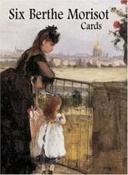 Tapa de Six Berthe Morisot Cards (Small-Format Card Books)