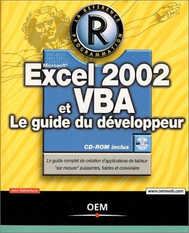 Tapa de Excel 2002 et VBA