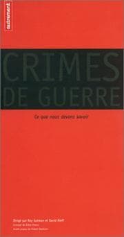 Tapa de Crimes de guerre