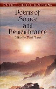 Tapa de Poems of Solace and Remembrance