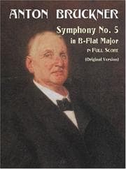 Tapa de Symphony No. 5 in B-Flat Major