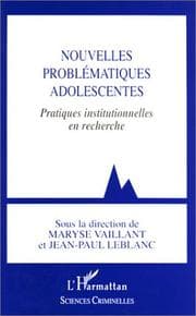 Tapa de Nouvelles problématiques adolescentes