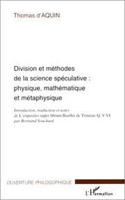 Tapa de Division et méthodes de la science spéculative