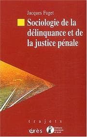 Tapa de Sociologie de la delinquance et de la justice pénale