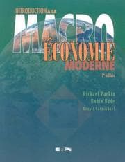 Tapa de Introduction a la macro economie moderne