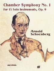 Tapa de Chamber Symphony No. 1 for 15 Solo Instruments, Op. 9