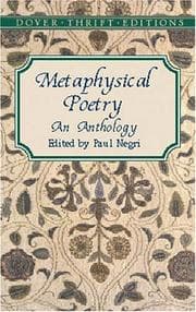 Tapa de Metaphysical Poetry