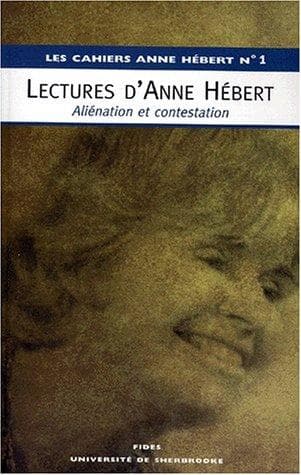 Tapa de Lectures d'Anne Hébert