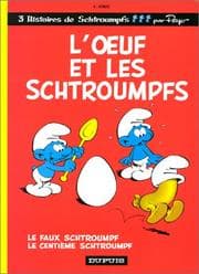 Tapa de L'oeuf et les Schtroumpfs, tome 4