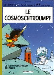 Tapa de Le Cosmoschtroumpf - Le Schtroumpfeur de pluie, tome 6