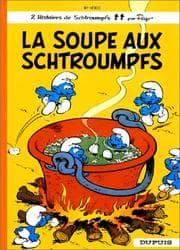 Tapa de La soupe aux Schtroumpfs, tome 10 (French Edition)