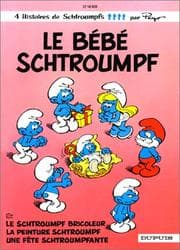 Tapa de Le bébé Schtroumpf, tome 12