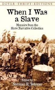 Tapa de When I was a slave