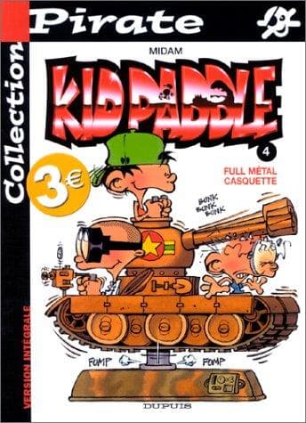 Tapa de BD Pirate : Kid Paddle, tome 4