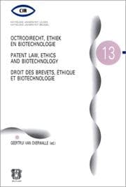 Tapa de Octrooirecht, ethiek en biotechnologie