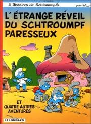 Tapa de L'Etrange réveil du schtroumpf paresseux, tome 15
