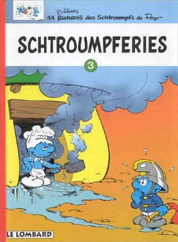 Tapa de Schtroumpferies, tome 3