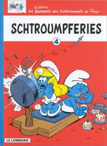 Tapa de Schtroumpferies, tome 4