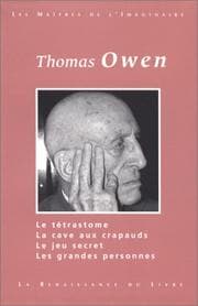 Tapa de Thomas Owen, tome 1