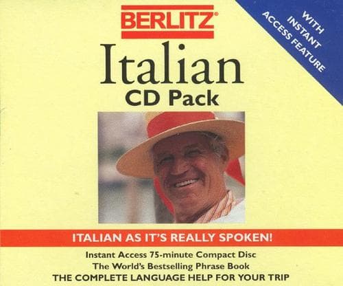 Tapa de Berlitz Italian CD Pack